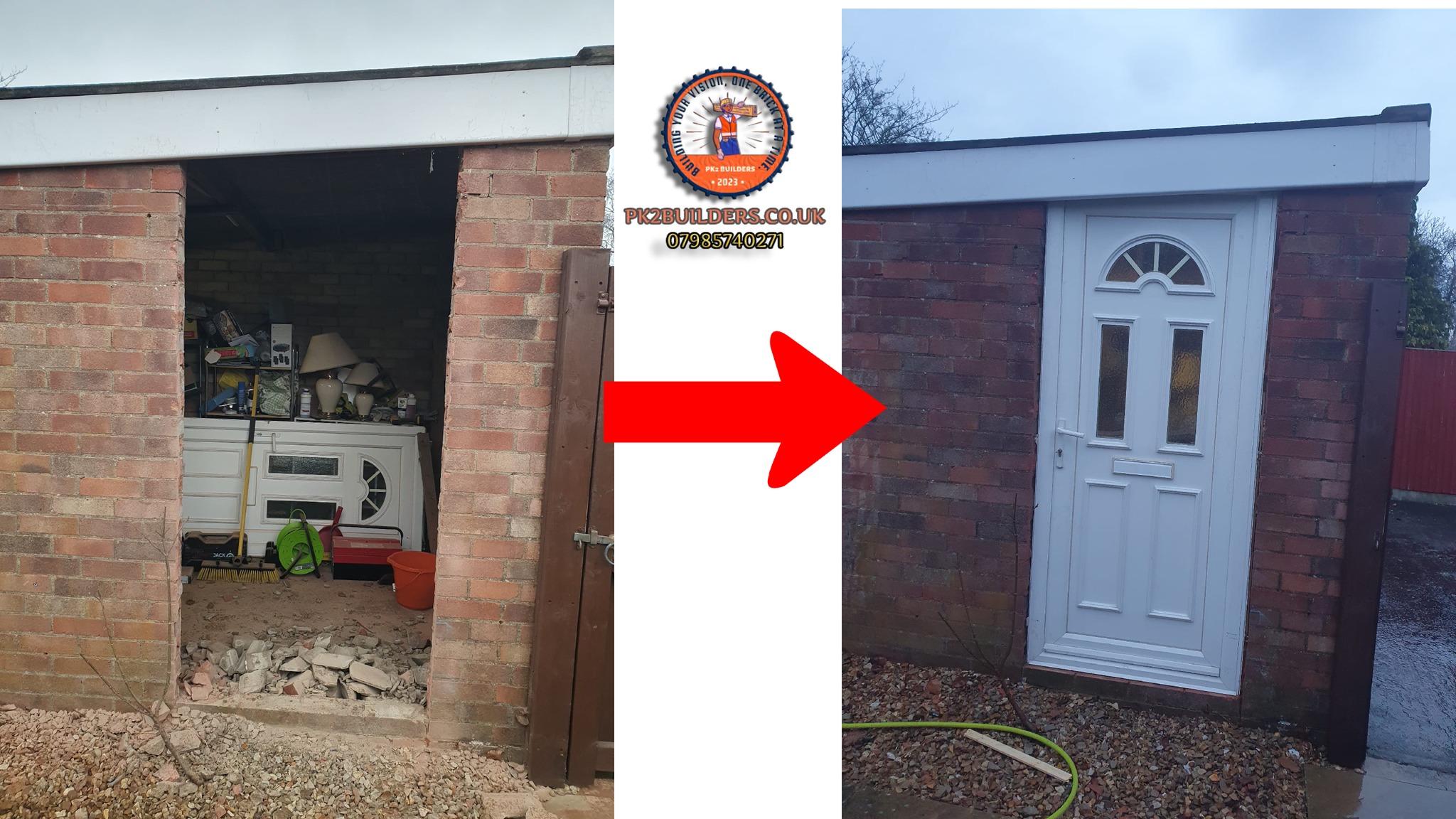 Demolish and Rebuild by PK2 Builders in Peterborough